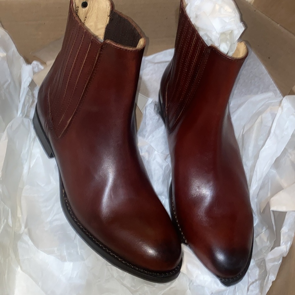 Frye Jamie Chelsea dark brown sz 8.5 nib - Picture 2 of 3